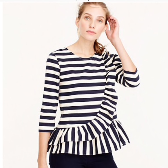 JCREW RUFFLE TOP - Picture 5 of 7